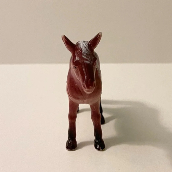Vintage Lot of 3 Plastic Horse Figures  3 Inch Tall Toys - Picture 11 of 16